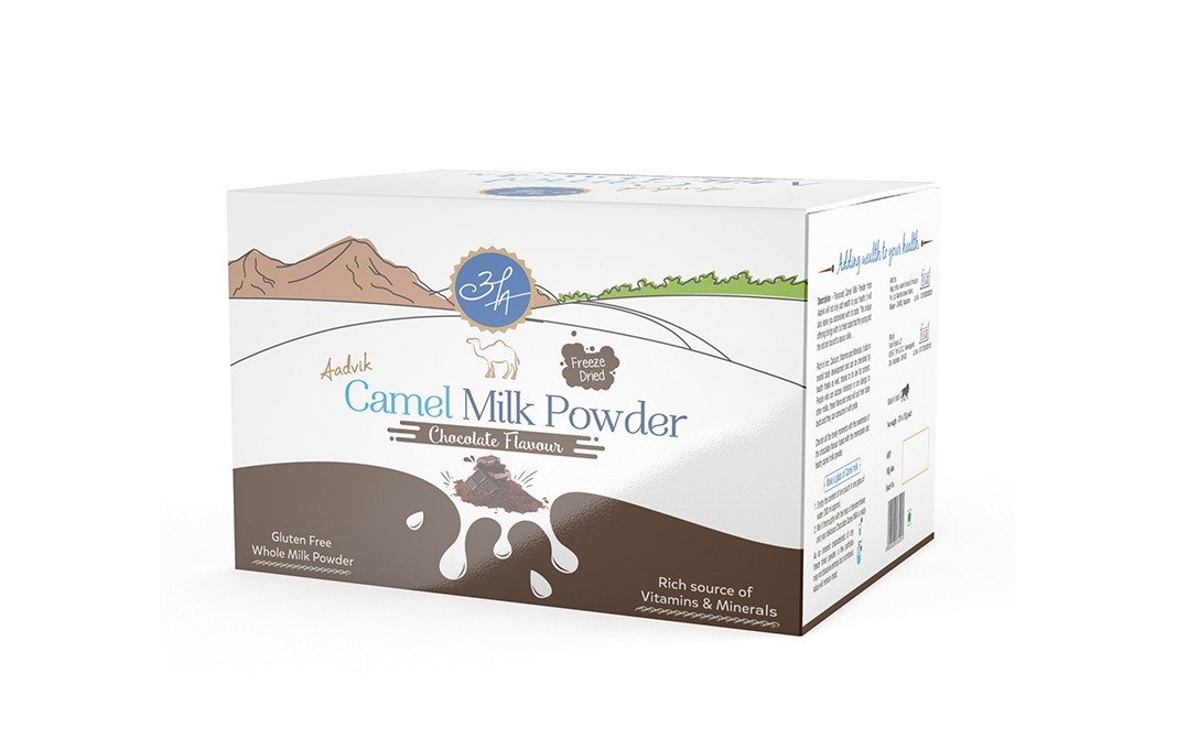 Aadvik Camel Milk Powder Chocolate Flavour   Box  300 grams
